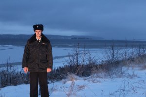 Ирина Волк: В Республике Марий Эл полицейский спас провалившегося под лед рыбака